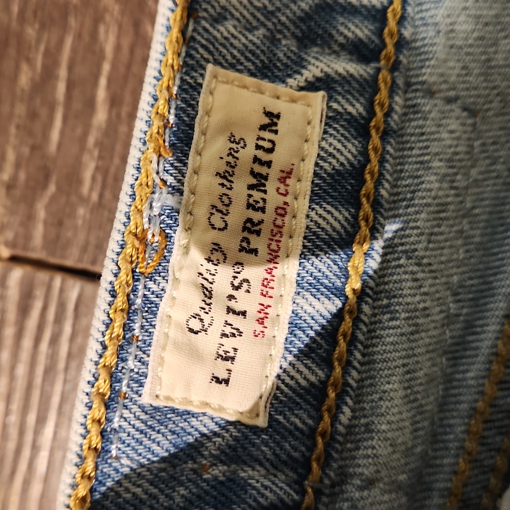 ❤️ LEVI'S PREMIUM WEDGIE ICON FIT HIGH RISE TAPERED ANKLE JEANS, 2 (26) - Picture 10 of 16